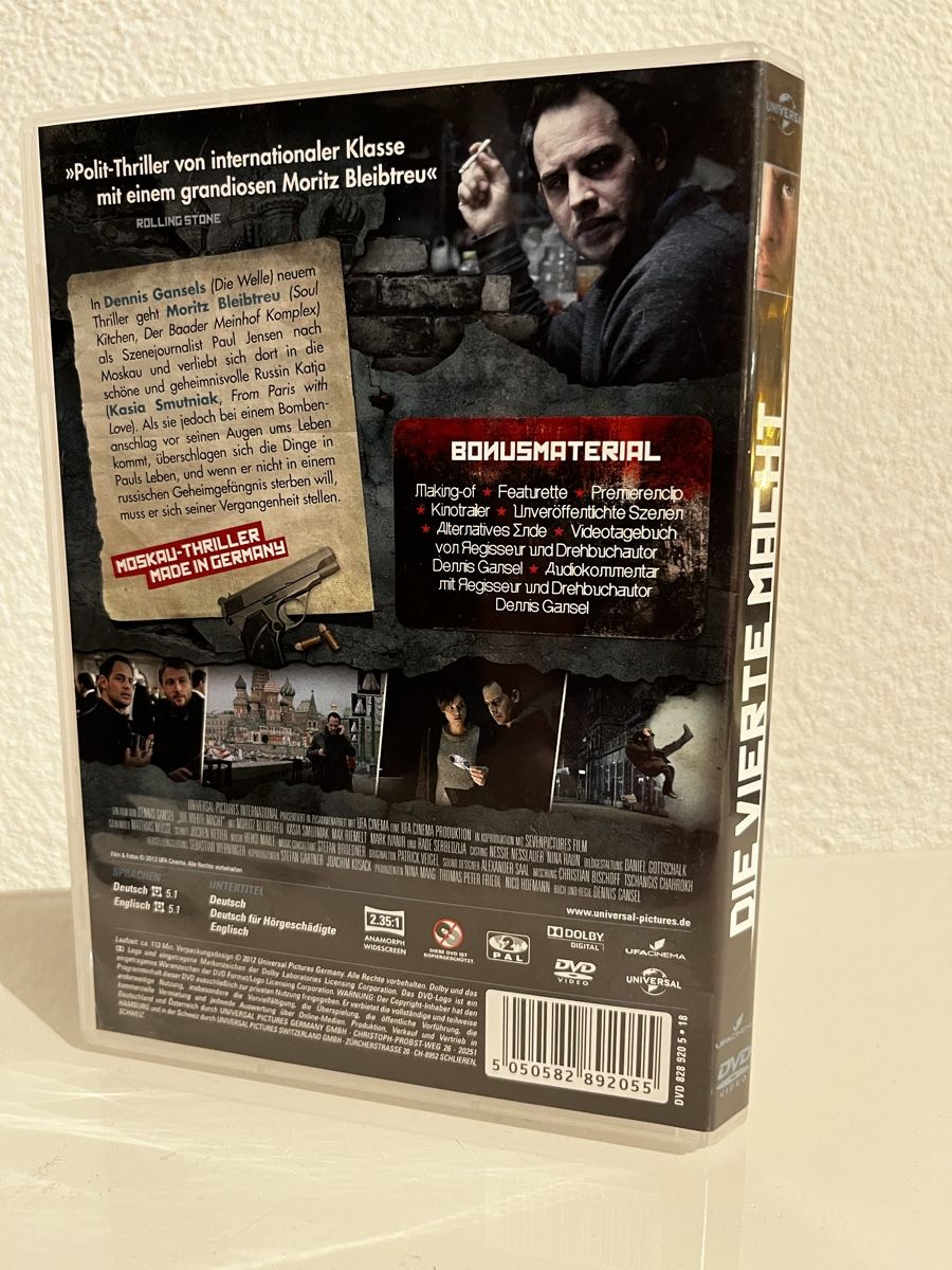 Tutti i DVDs: DVD - Die Vierte Macht – Usato da Bassersdorf venduto da McRob00 2