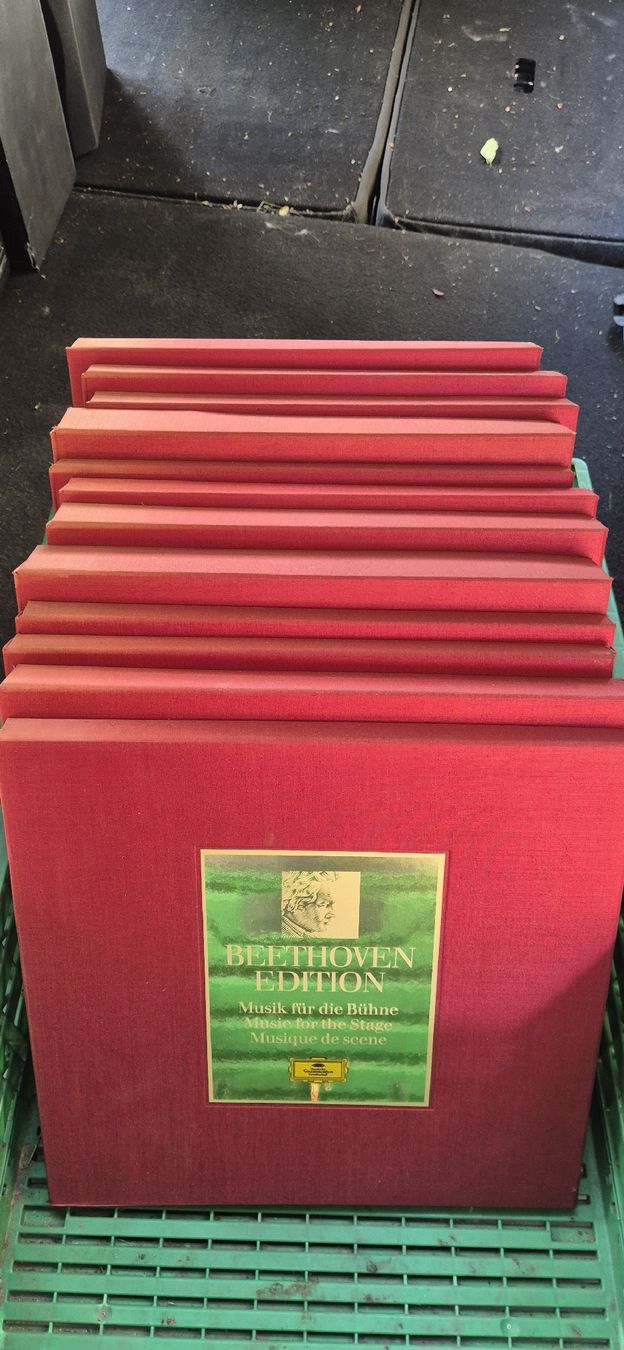 Dischi in vinile: Beethoven Edition Schallplattensammlung – Usato da Niederbipp venduto da donlitium