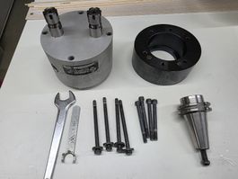 Berger Mehrspindelkopf mit ER20 Spannzangen