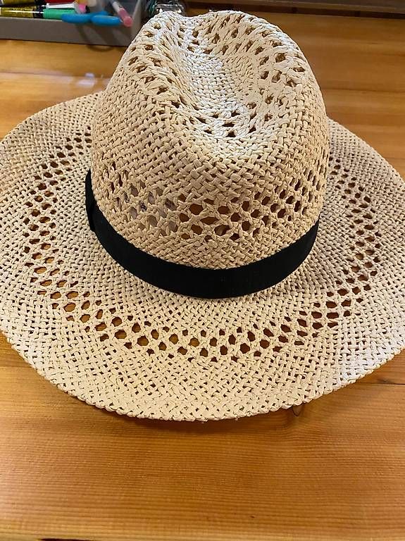 Hüte, Mützen & Caps: STROH HUT HELLBEIGE-UNISEX – Gebraucht aus Meienried von ManuelaBoutique 2
