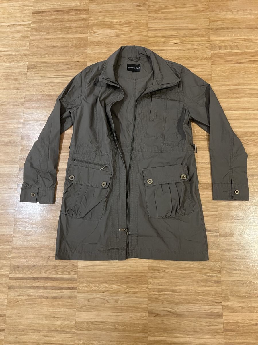 Mäntel: Green trenchcoat – Neu (gemäss Beschreibung) aus Adliswil von Marjin 1