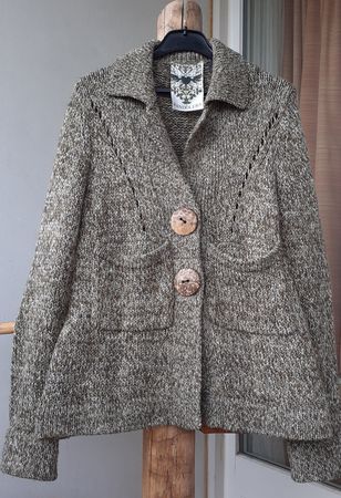 Bandolera Strickjacke, 36