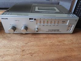 Philips Freeporter Portable Stereo Cassette Recorder