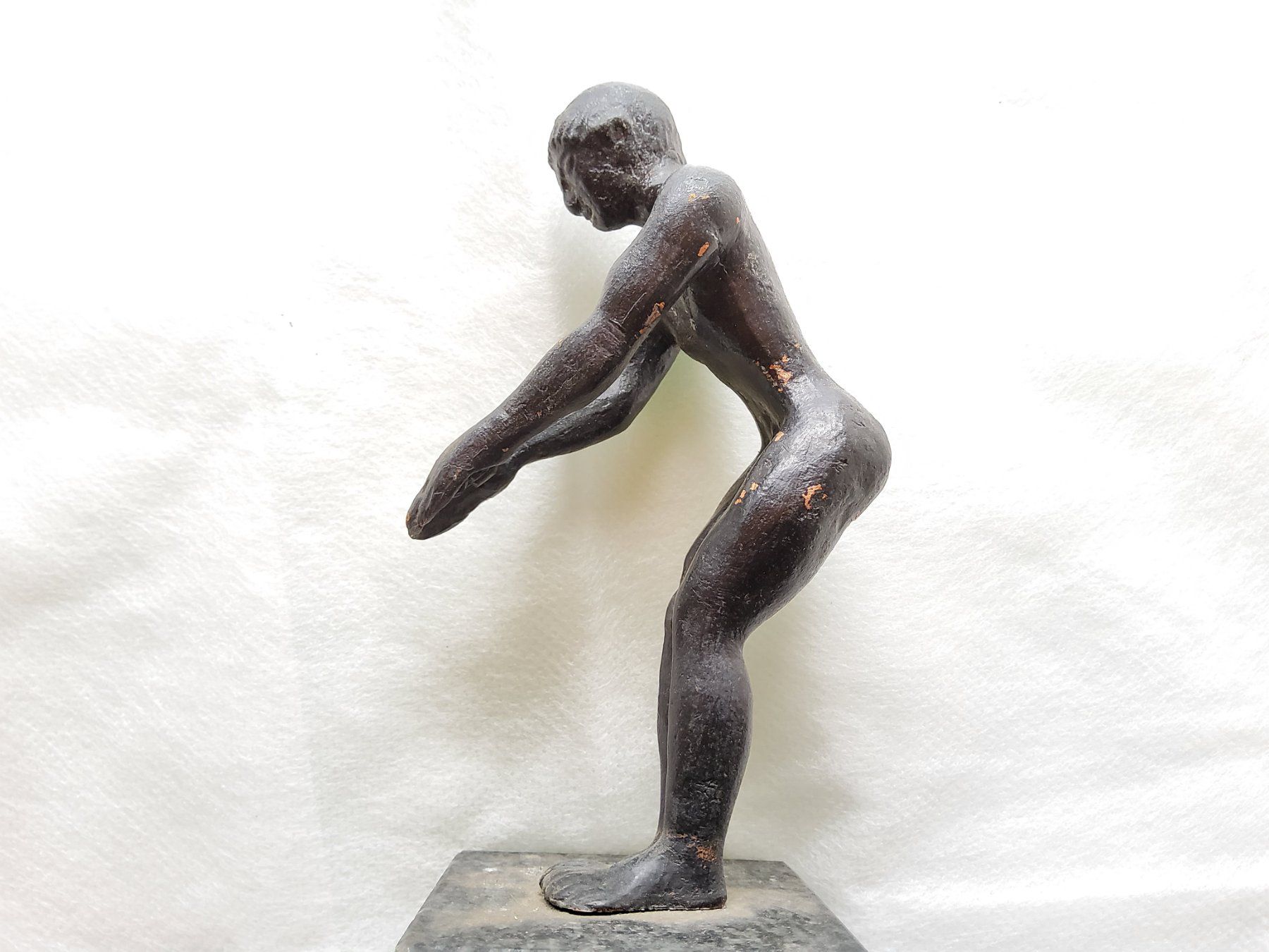 Figurines: Petite statuette ancienne  – D'occasion à Malleray par Broc-Mo 9