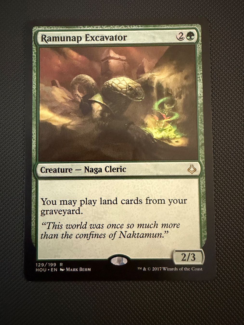 Magic The Gathering Carte collezionabili: Ramunap Excavator – Usato da Ulisbach venduto da joelsj