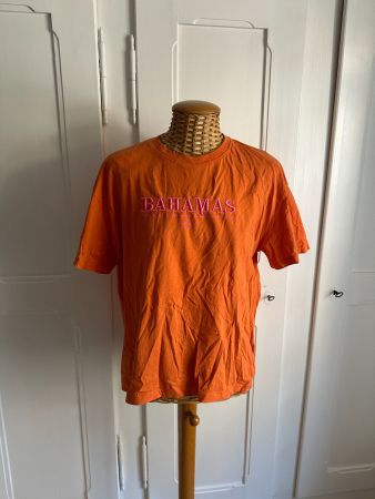 BERSHKA - Bahamas T-Shirt orange L