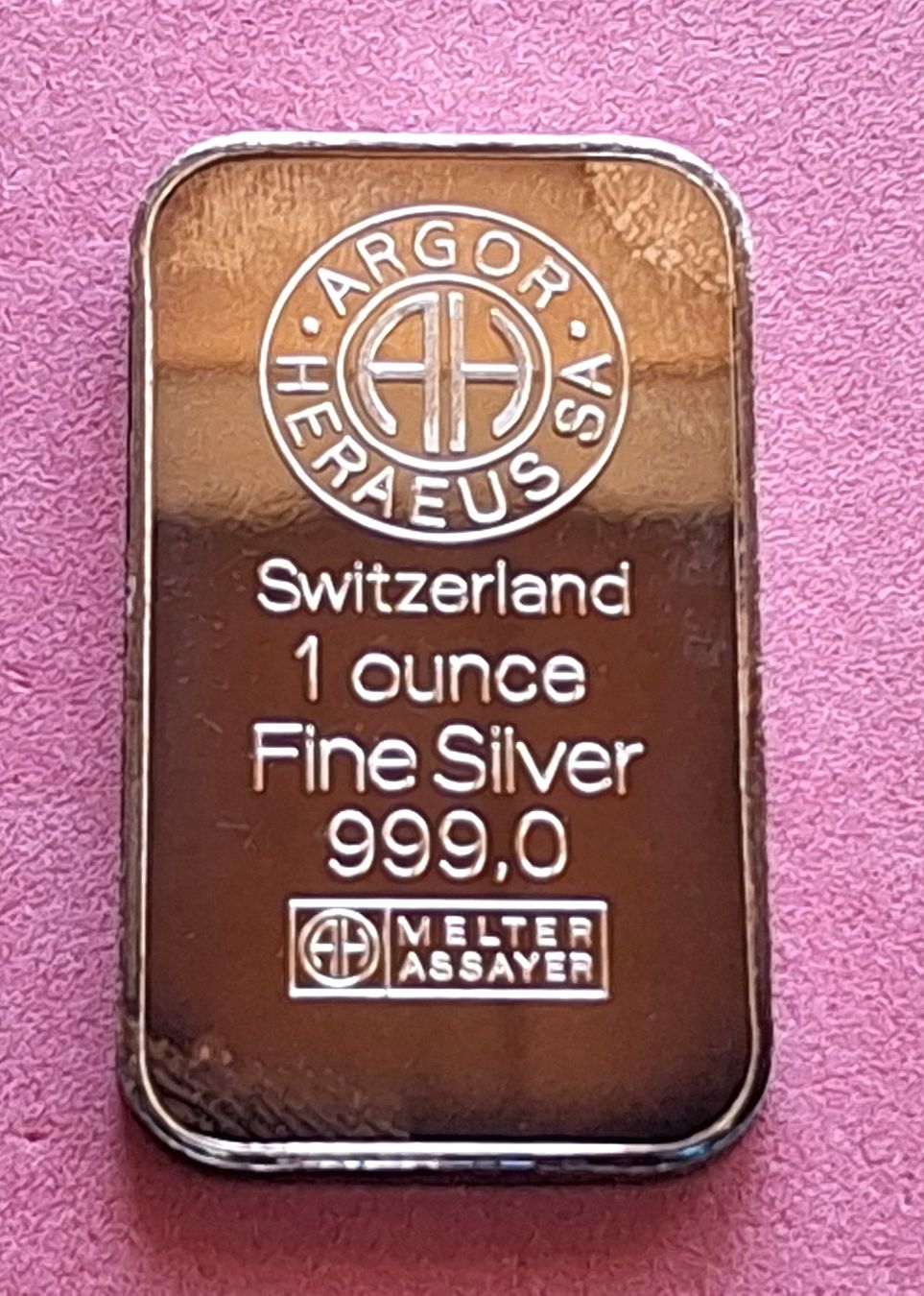 Edelmetalle: SCHÖNE SCHWEIZ - MATTERHORN - 1 OZ FEINSILBER – Gebraucht aus Boniswil von dpd4coins 1