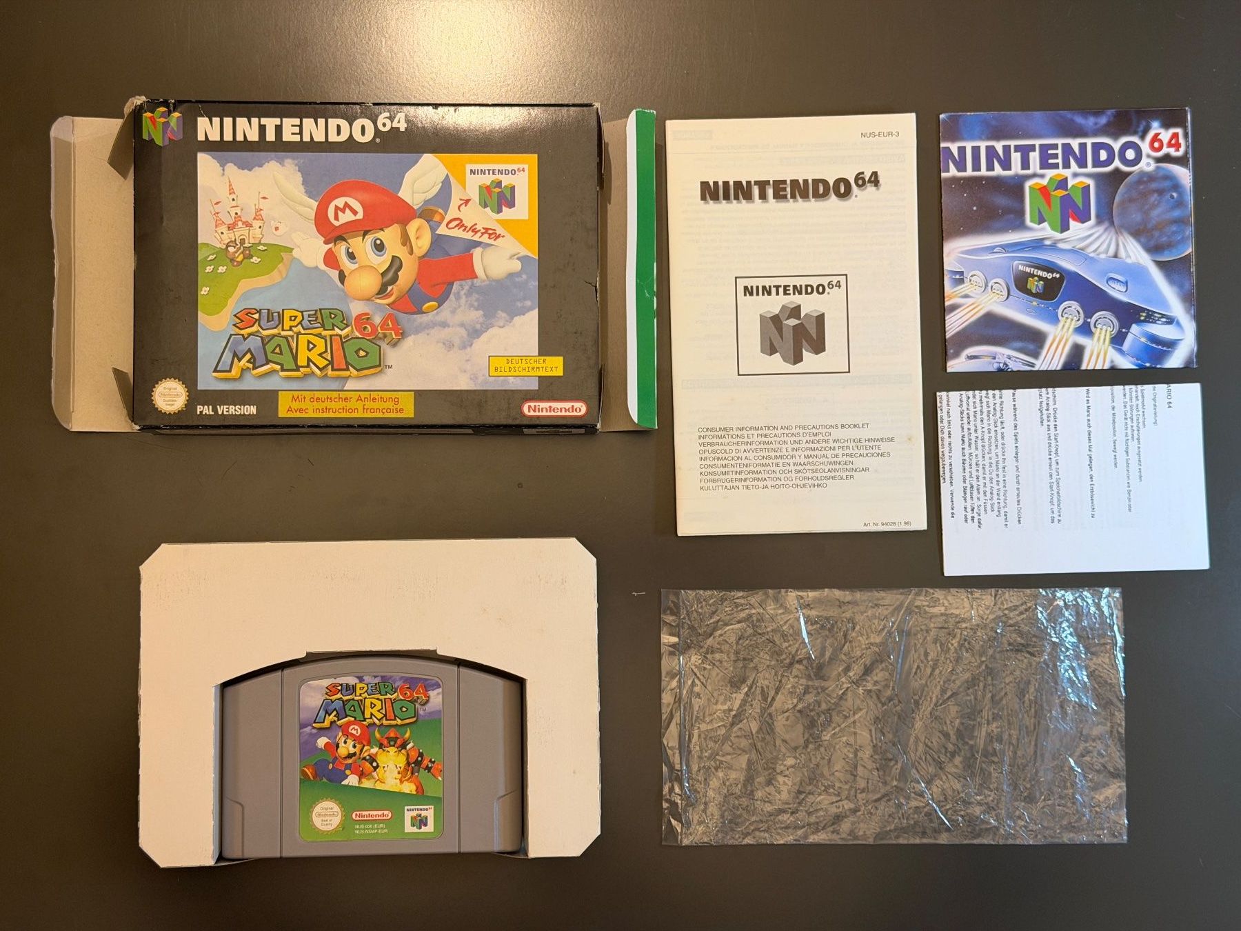 Nintendo Giochi: Super Mario 64 - inkl. Originalverpackung – Usato da Zürich venduto da Master202 2