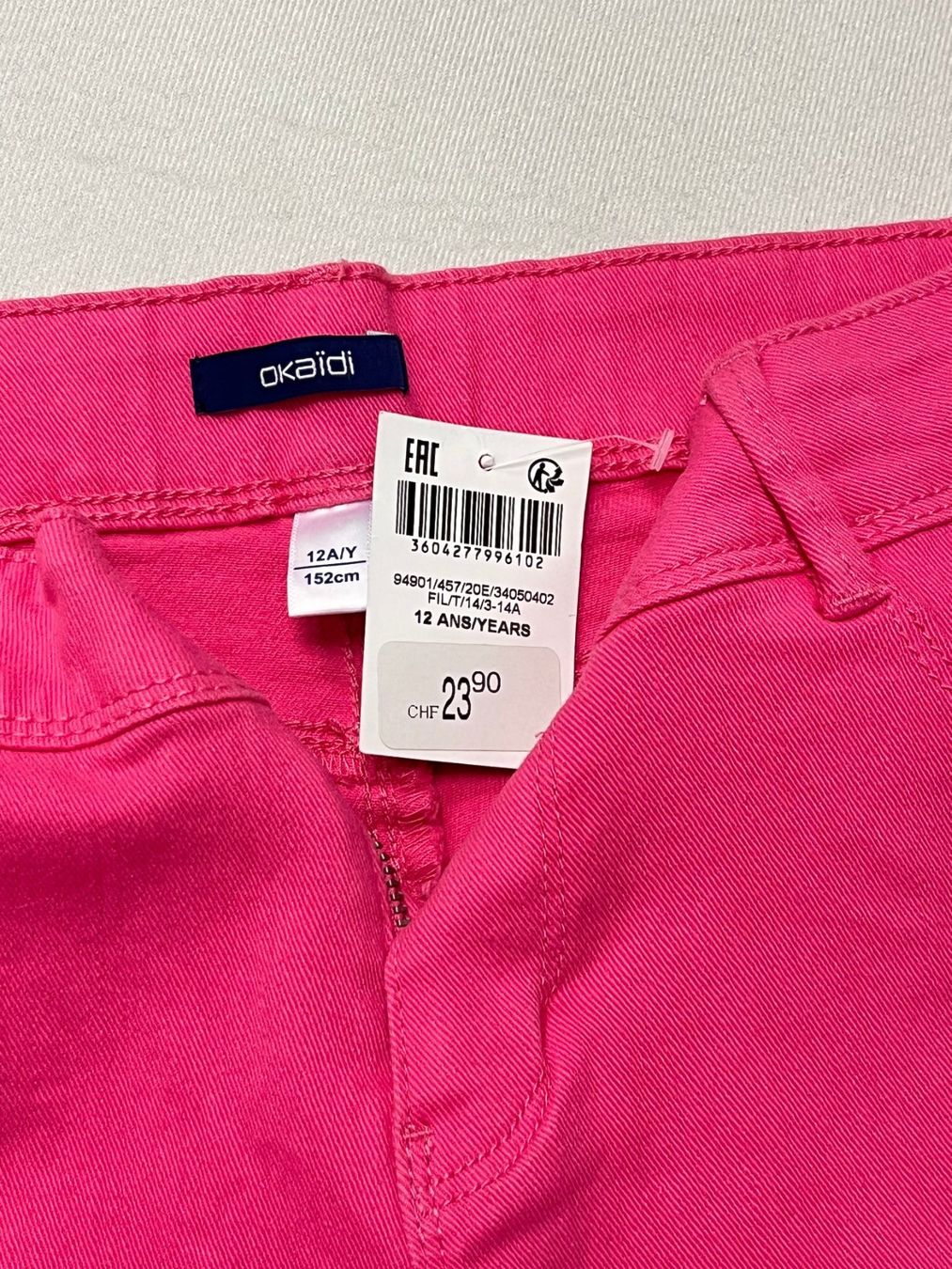 Okaidi Pantaloni: Neu_Shorts Mädchen Okaidi Gr.152 Y10 – Nuovo e nell'imballaggio originale da Malleray venduto da ste_rx2t 1