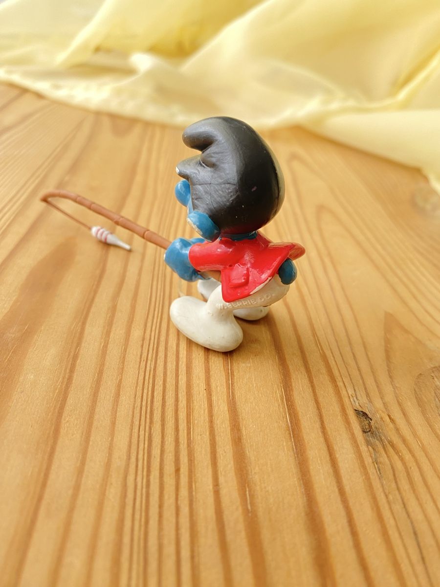 Schleich Statuette: Schlumpf Fischer – Usato da Fehraltorf venduto da Marian4 1