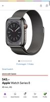 Apple Watch Series 8 45mm Argento, Nuovo!!!