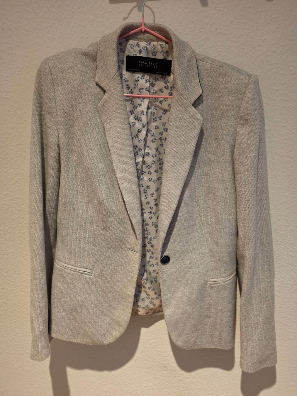 Zara Giacche: Zara Basic Collection Blazer grey size M used – Usato da Zürich venduto da K_k_sr8h