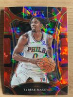 NBA Tyrese Maxey RED ICE Mezzanine Select 23/24