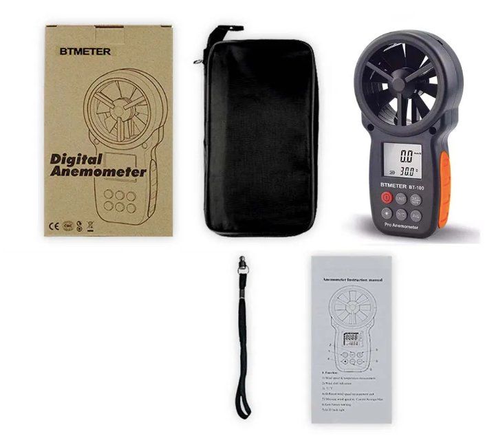 Misurare: Profi Digitaler Anemometer / Windmesser – Nuovo e nell'imballaggio originale da Châtelaine venduto da topshop.switzerland 2