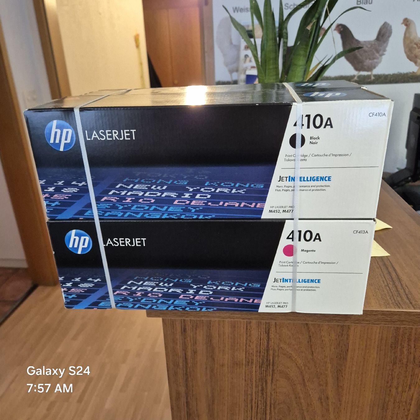Hewlett Packard Cartucce per stampanti & toner: Set HP Laser Jet  Toner Typ 410A – Nuovo e nell'imballaggio originale da Mörschwil venduto da Gefluegel-Gourmet