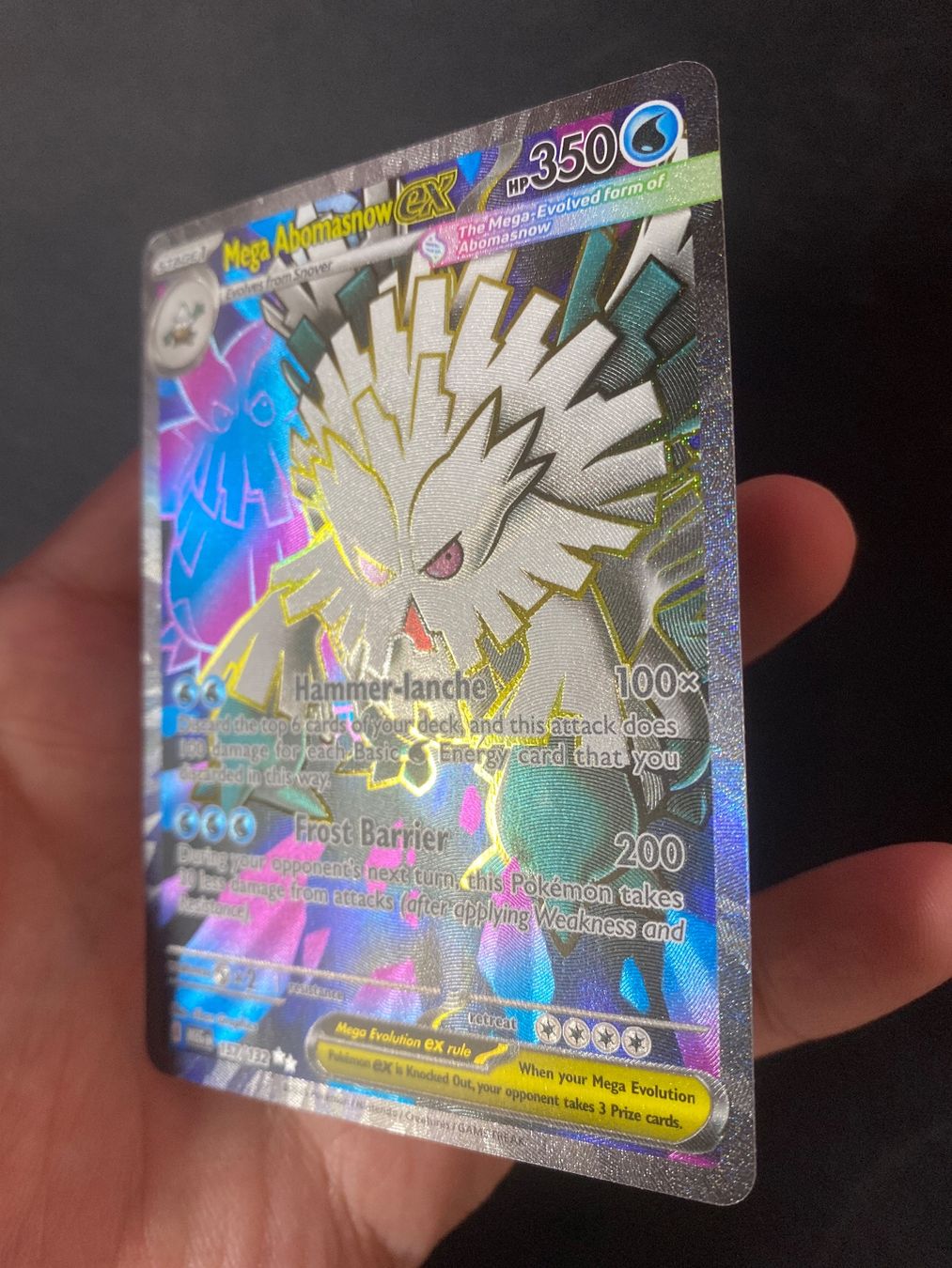 Pokémon Sammelbilder & Trading cards: Mega Abomasnow ex 157 - Mega Rexblisar - Mega Evolution - EN – Neu (gemäss Beschreibung) aus Hausen AG von Shrade 2