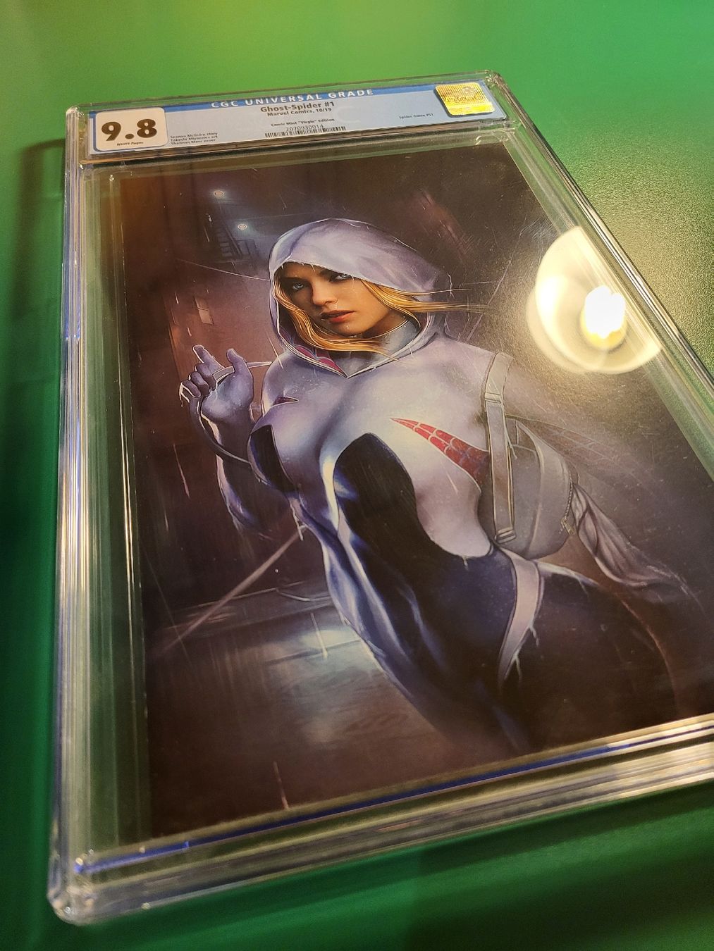 Fumetti: Ghost-Spider #1 - Comic Mint Virgin Edition - CGC 9.8! – Usato da Grindelwald venduto da lego9 2