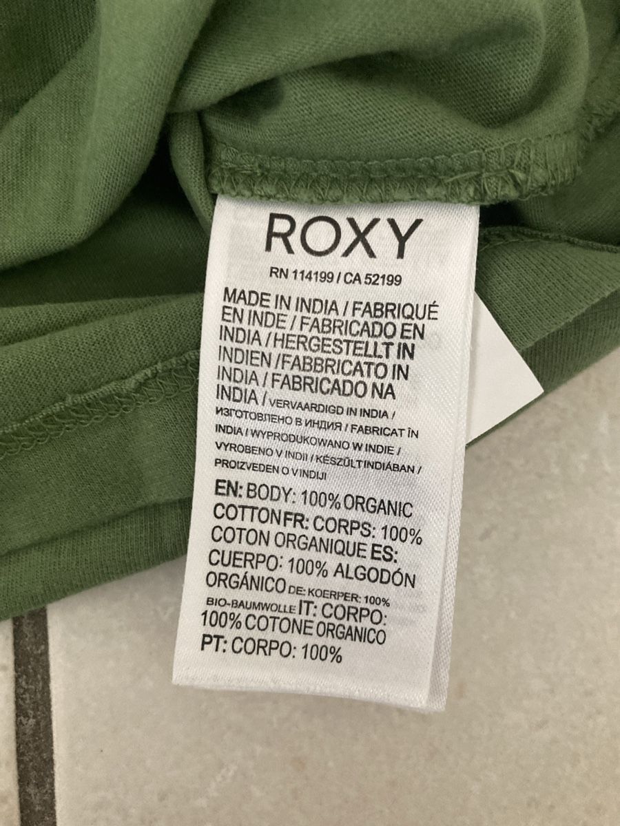 Roxy Camicette, T-shirt & Top: Roxy Top Olivgrün Mädchen XXS – Usato da Baar venduto da Flobee 4