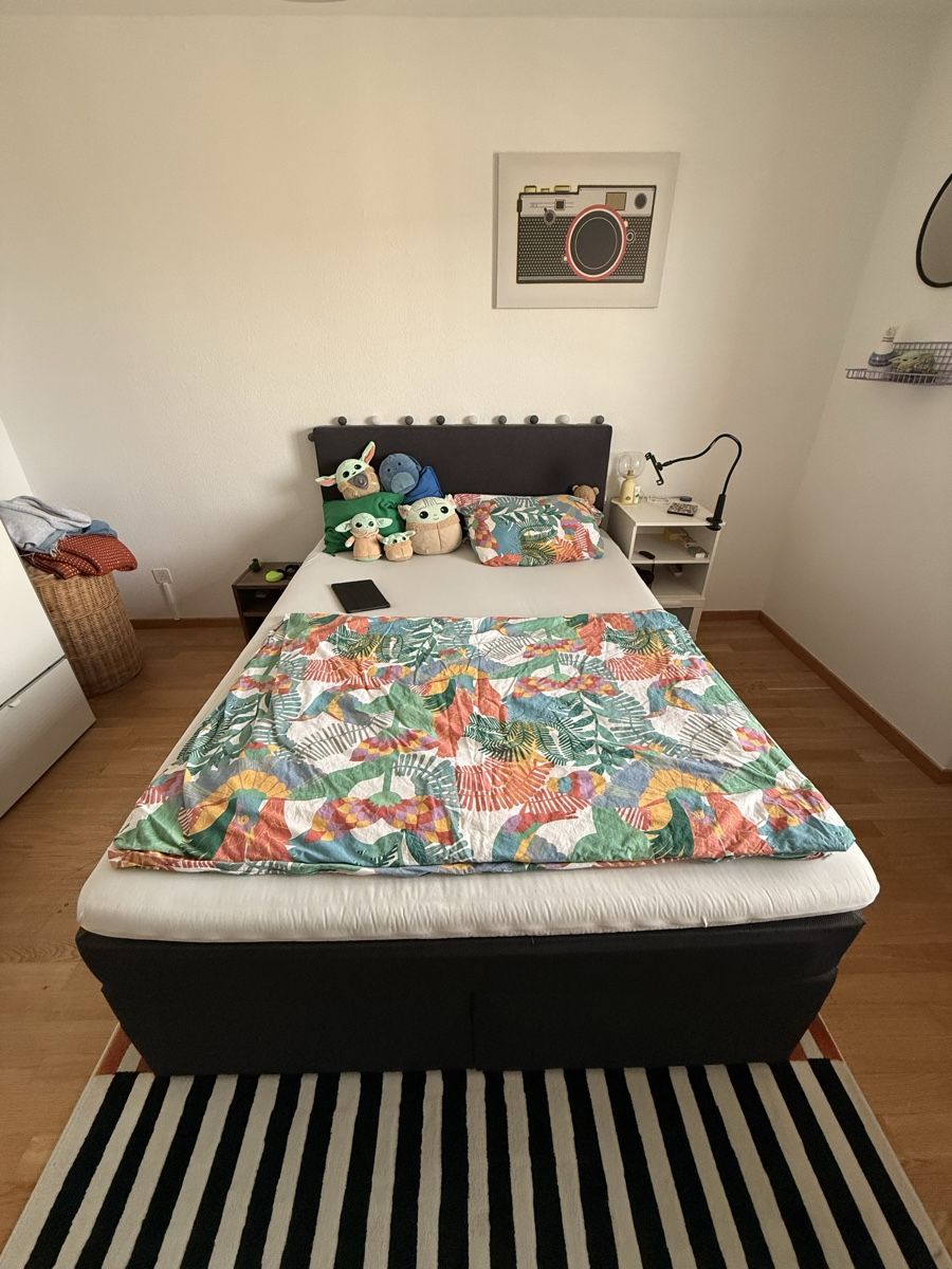 Lits: Boxspringbett JYSK 140x200 – D'occasion à Kreuzlingen par jul_2qkj 1