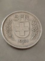 5fr.silber 1931 70°verschoben