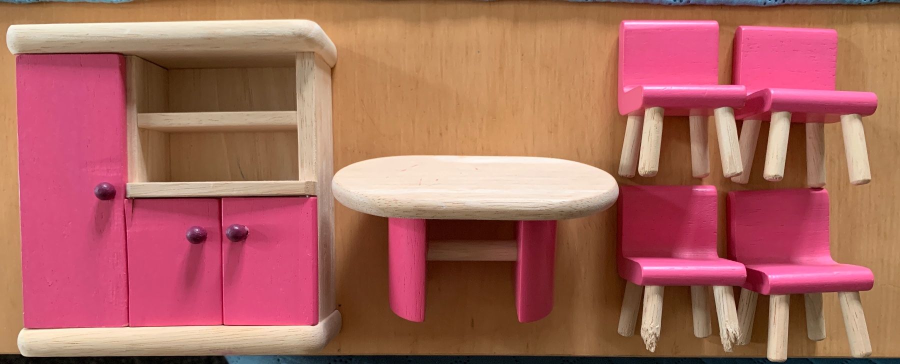 Puppenhäuser & -möbel: Robustes Puppenhaus mit Zubehör – Gebraucht aus Steinebrunn von Littlebird1 6