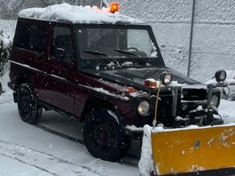Puch 300GD Worker+Schneepflug+Salzstreuer AB MFK RESTAURIERT