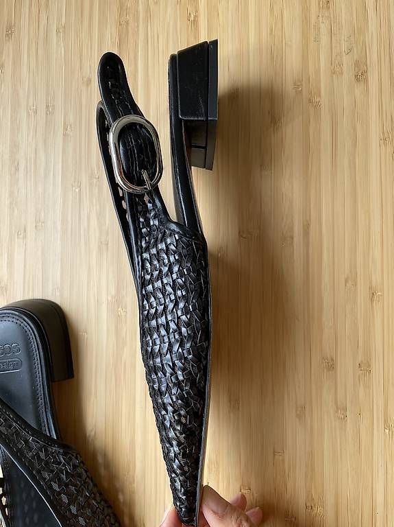 Scarpe da donna: Sandale Slingback mit Netzmuster, Gr 39 – Usato da Bern venduto da maj_8nhd 4