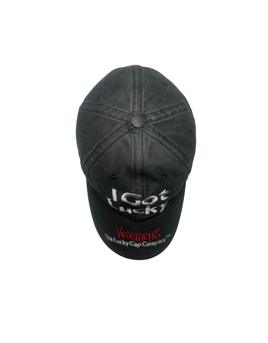 Copricapi, berretti & cappellini: Vetememts AW22 I Got Lucky Cap – Usato da Thierachern venduto da n.webl 1