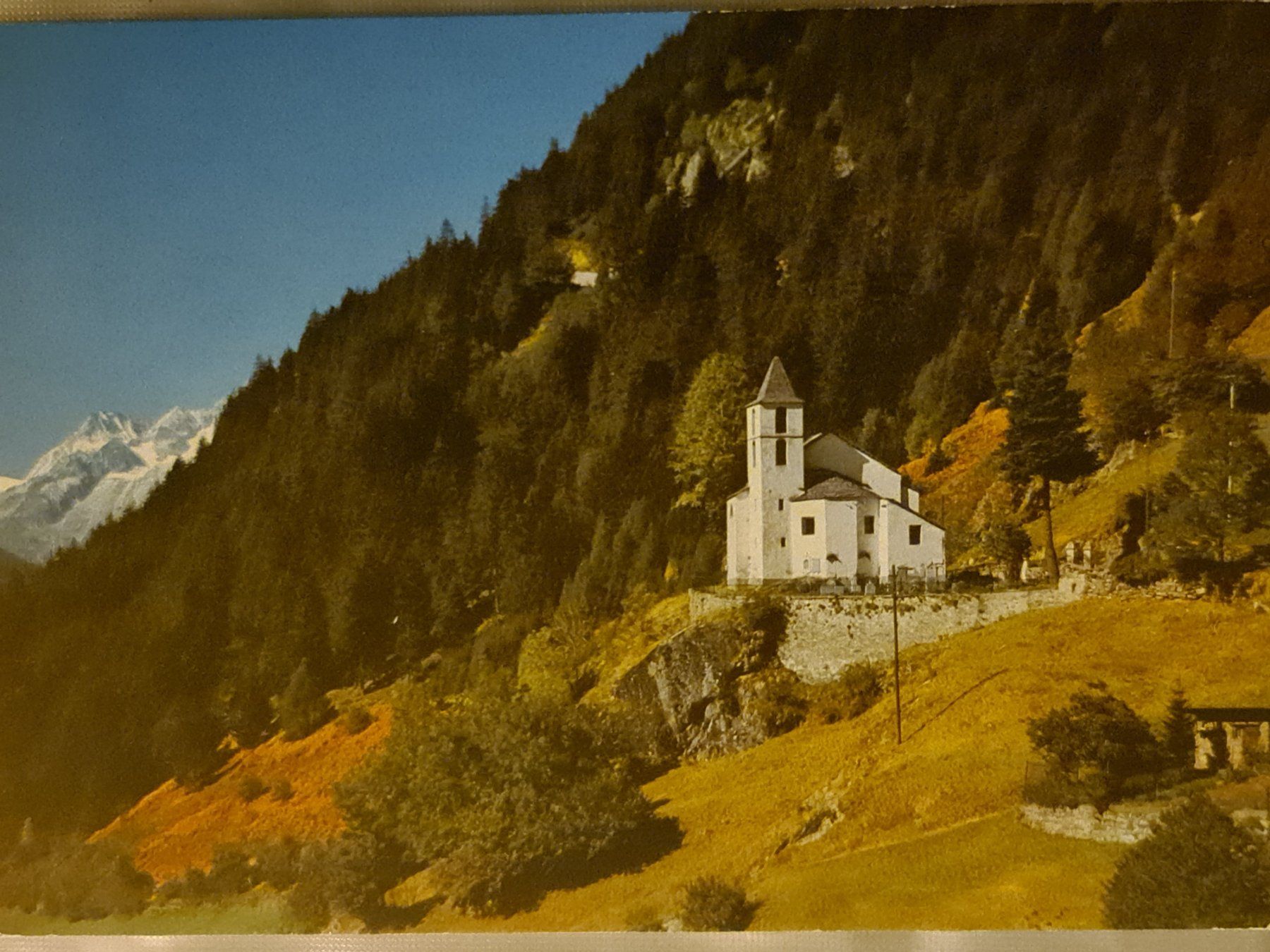Ansichtskarten: Alte Postkarte Chiesa Santa Scolastica – Gebraucht aus Dintikon von Vexi