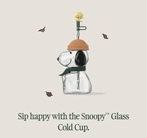 Starbucks Snoopy Glas Cup 26 Limited (neu+originalverpackt)