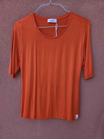Cotton Candy Shirt, Orange, Langarm, Grösse M, Top Zustand