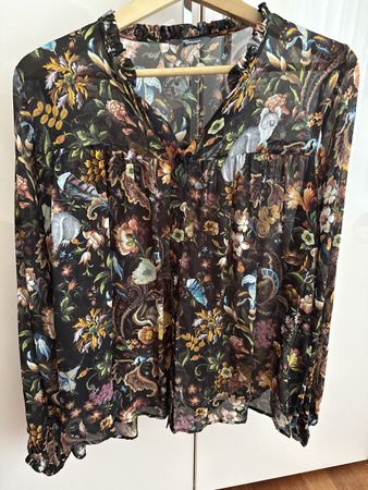 Princess Goes Hollywood Blouse, Size 38, Fall Floral!