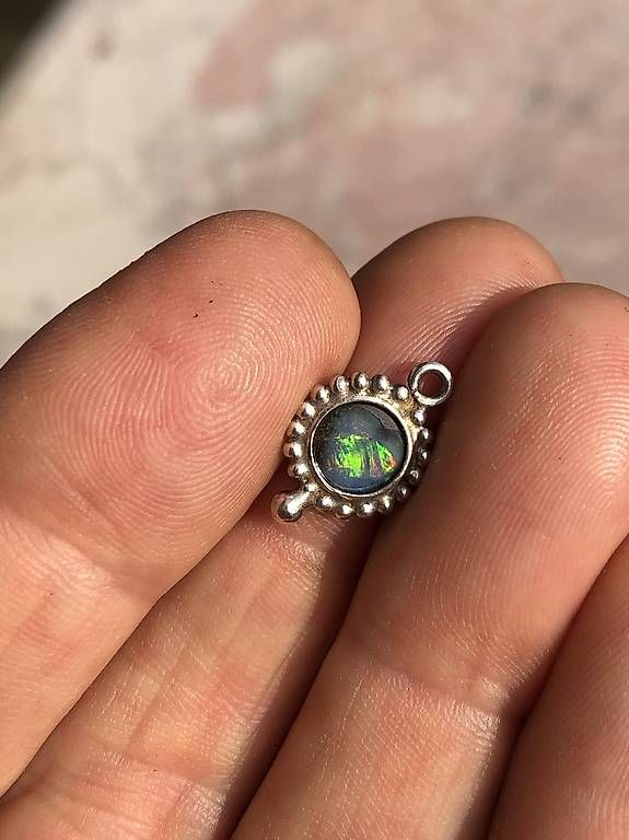 Ciondoli: Silberanhänger mit Boulder Opal – Usato da Wigoltingen venduto da SANDROPAL 1
