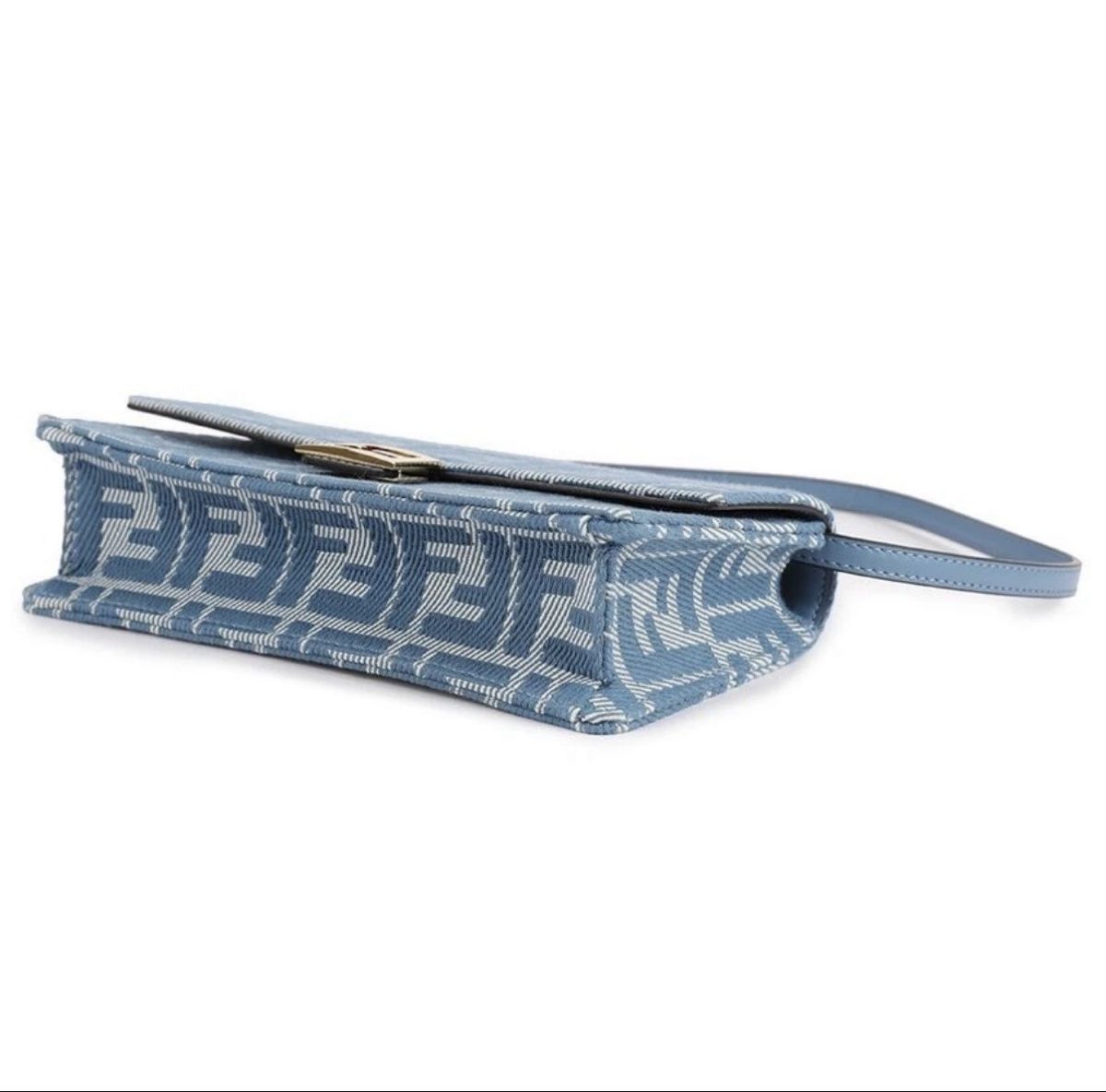 Fendi Borse da donna: Fendi Baguette FF Jacquard Denim – Nuovo (secondo la descrizione) da Chur venduto da tince07 4