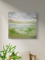 Originalgemälde auf Leinwand 90x90 cm, Unikat!!!