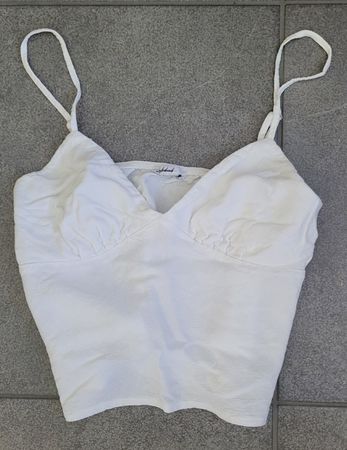 Top Subdued weiss Grösse 4 mit verstellbaren Trägern
