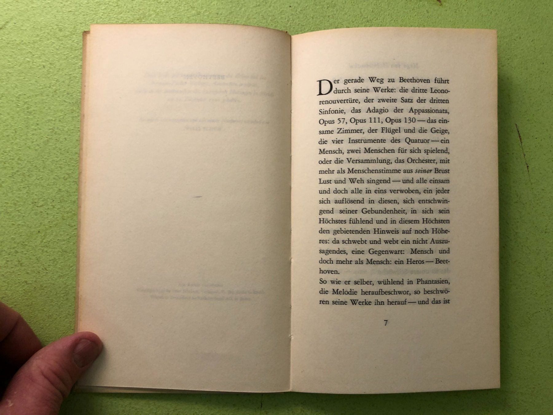 Libri: Hugo v. Hofmannsthal: Beethoven. Rede – Usato da Zürich venduto da allp 4