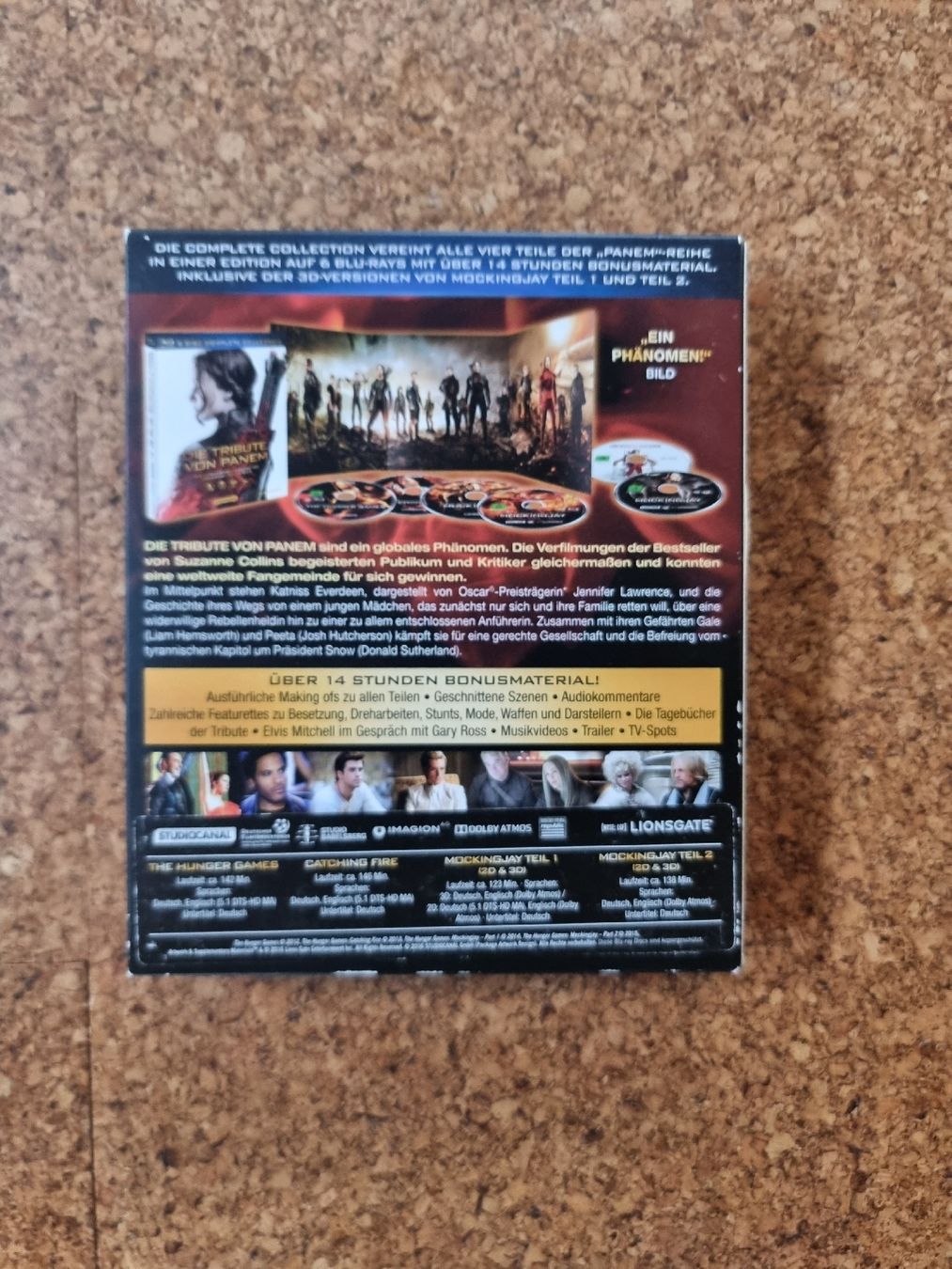 Tutti i DVDs: Die Tribute von Panem 6 Blu-ray Disc Complete Collection – Usato da Rigi-Kaltbad venduto da Marion_Fercher 1