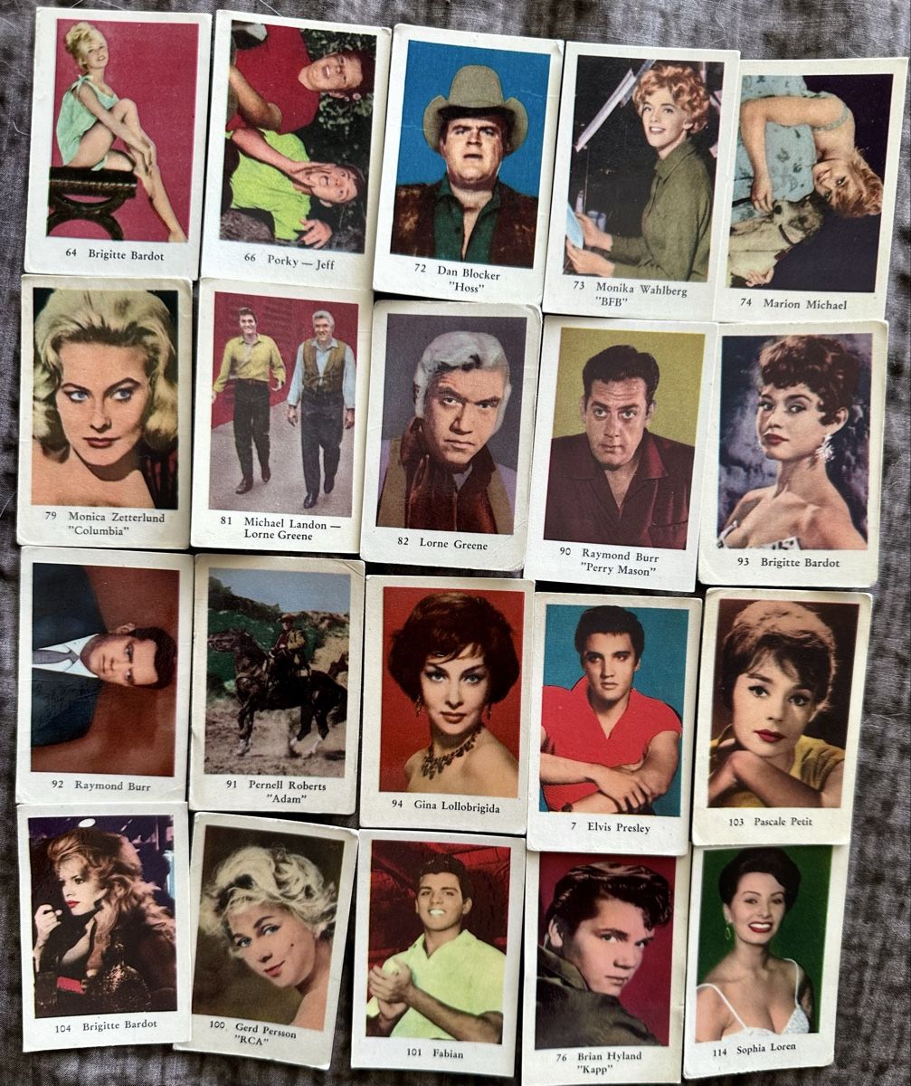 Carte collezionabili: Filmstars  – Usato da Duebendorf venduto da Fczfanrobi