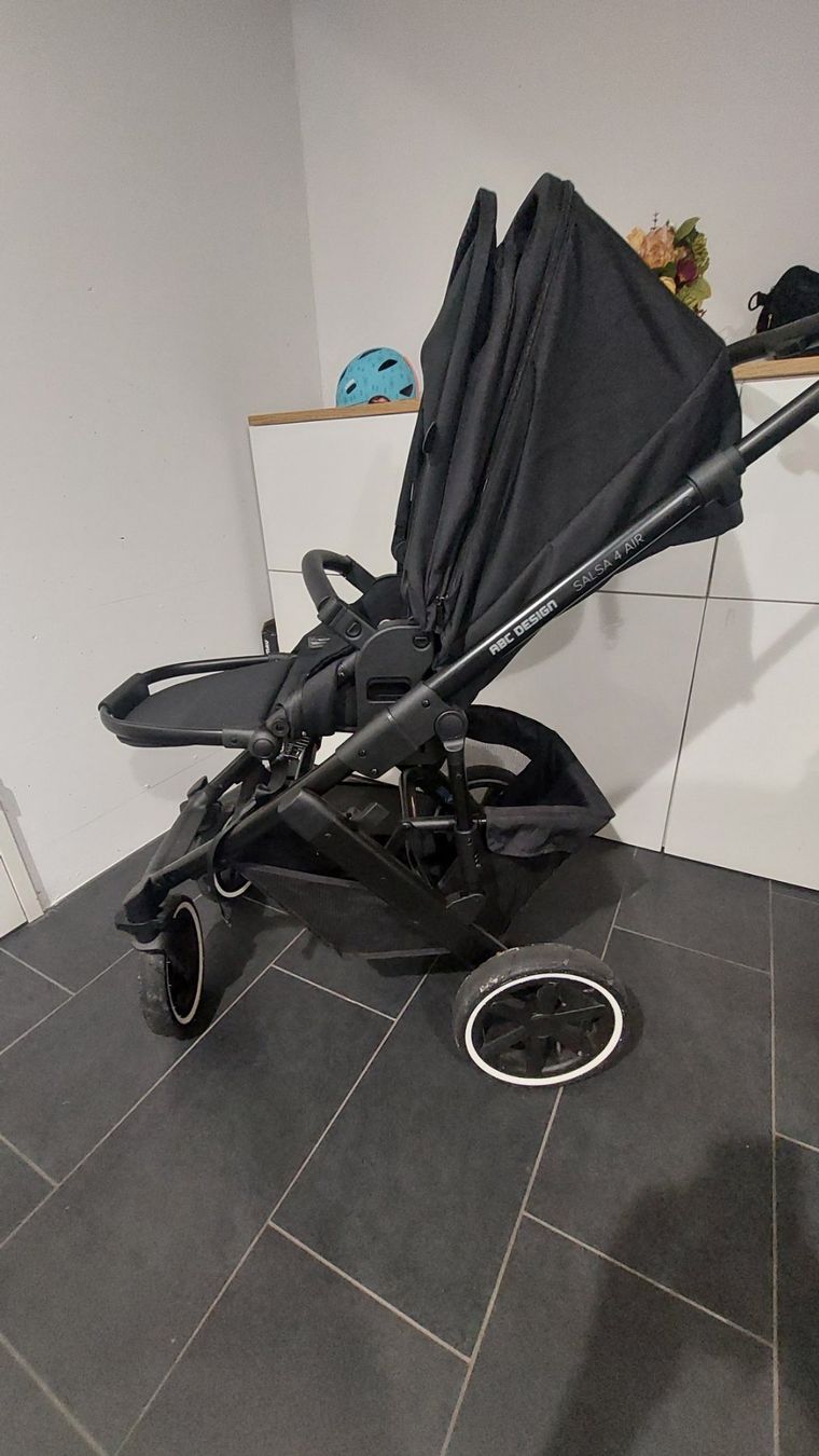 ABC Design Carrozzine: ABC Design Salsa 4 Air schwarz – Usato da Windisch venduto da zvo_st8x 1