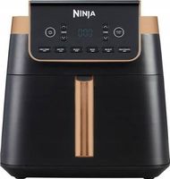 Ninja Heißluftfritteuse MAX PRO (neuwertig, Schwarz/Kupfer)