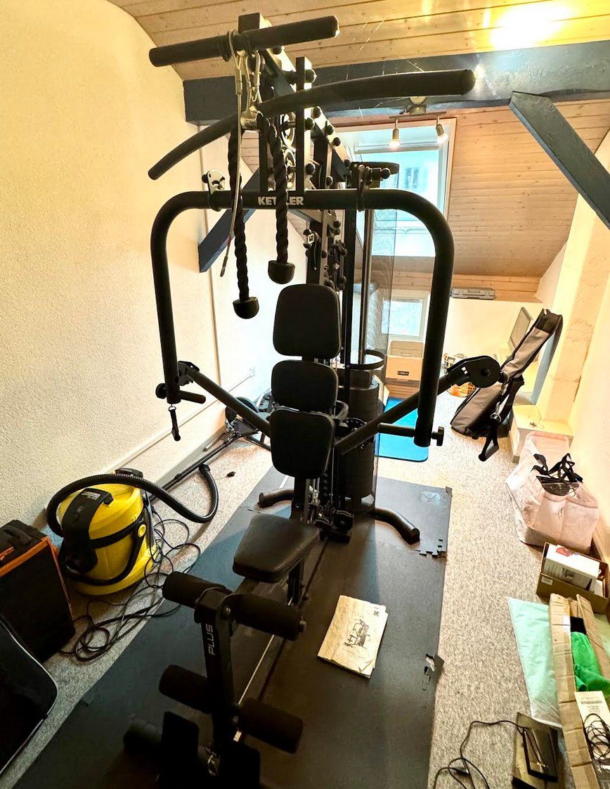 Kettler Hometrainer: Kettler machine de musculation MULTI GYM PLUS / 07752-870 – Usato da Trélex venduto da Arnaudyak 1