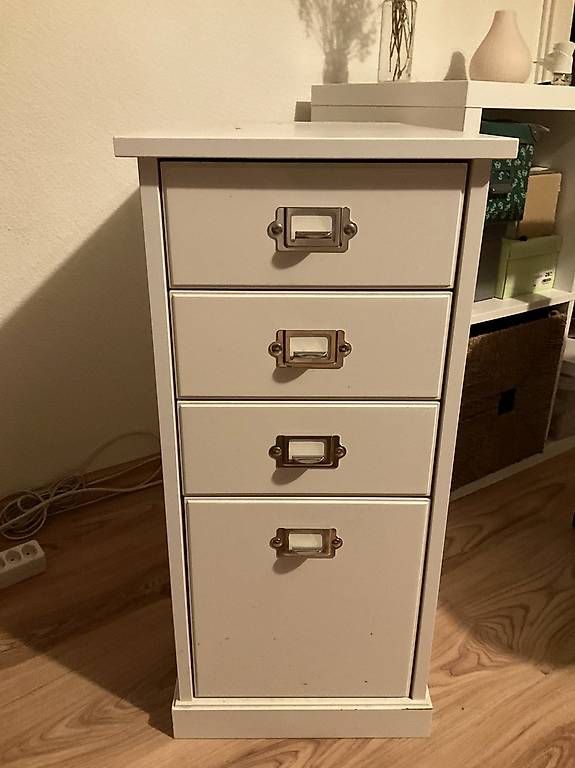 Cassettiere: White drawer / file unit – Usato da Zurich venduto da sof_pz8l