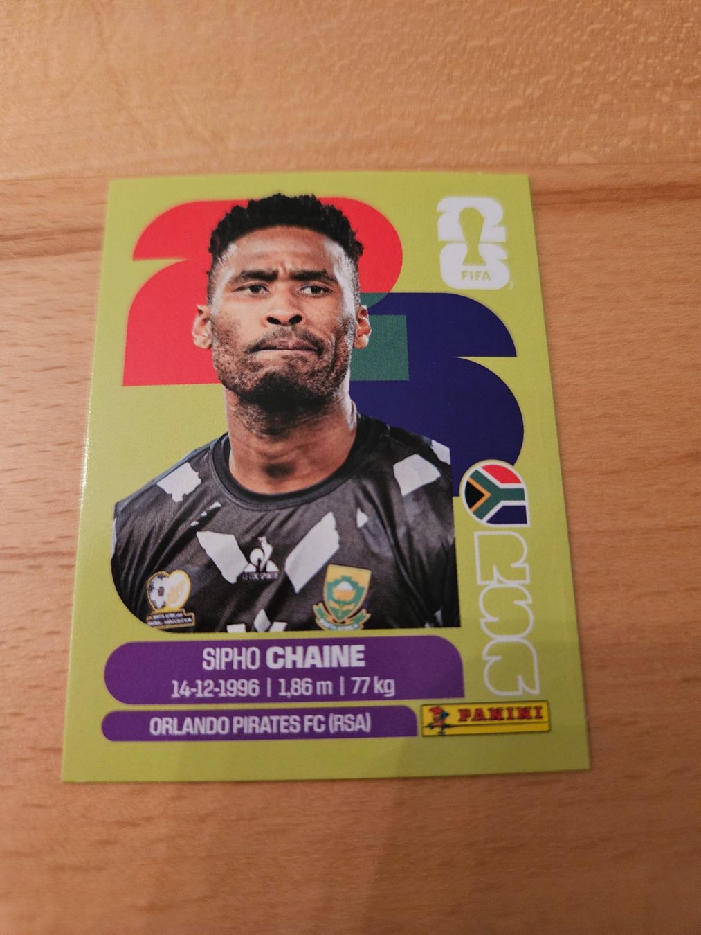 Panini Carte collezionabili: Panini WM 2026 RSA 3 – Nuovo (secondo la descrizione) da Winterthur venduto da melac