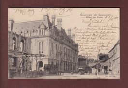 Souvenir de LAUSANNE - Hôtel des Postes - 1902