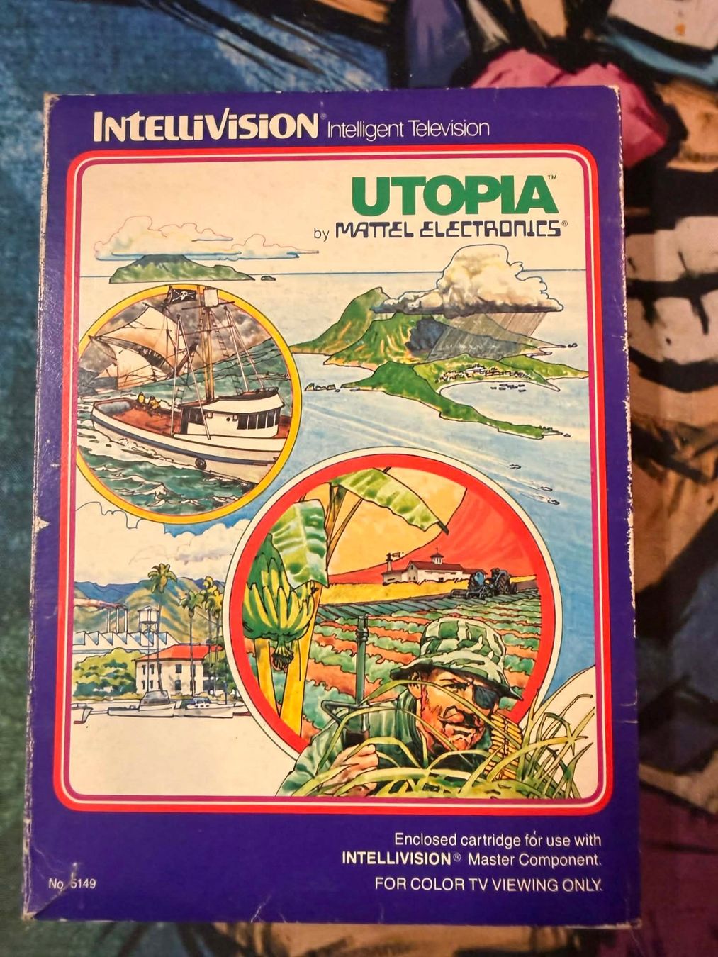 Giochi: Utopia Mattel Intellivision – Usato da Giubiasco venduto da Ticinerd