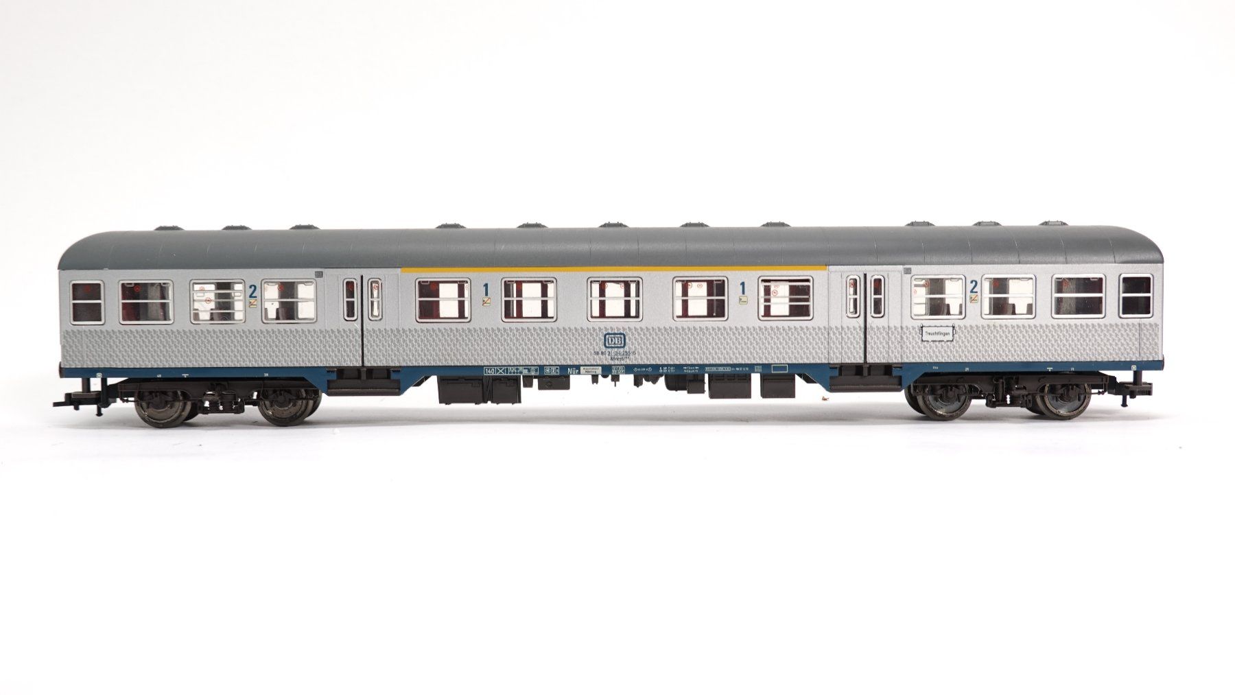 Fleischmann Modellini di ferrovie: e70 Fleischmann DB Personenwagen silberling / 1234 – Usato da Thun venduto da evinka_gmbh 1