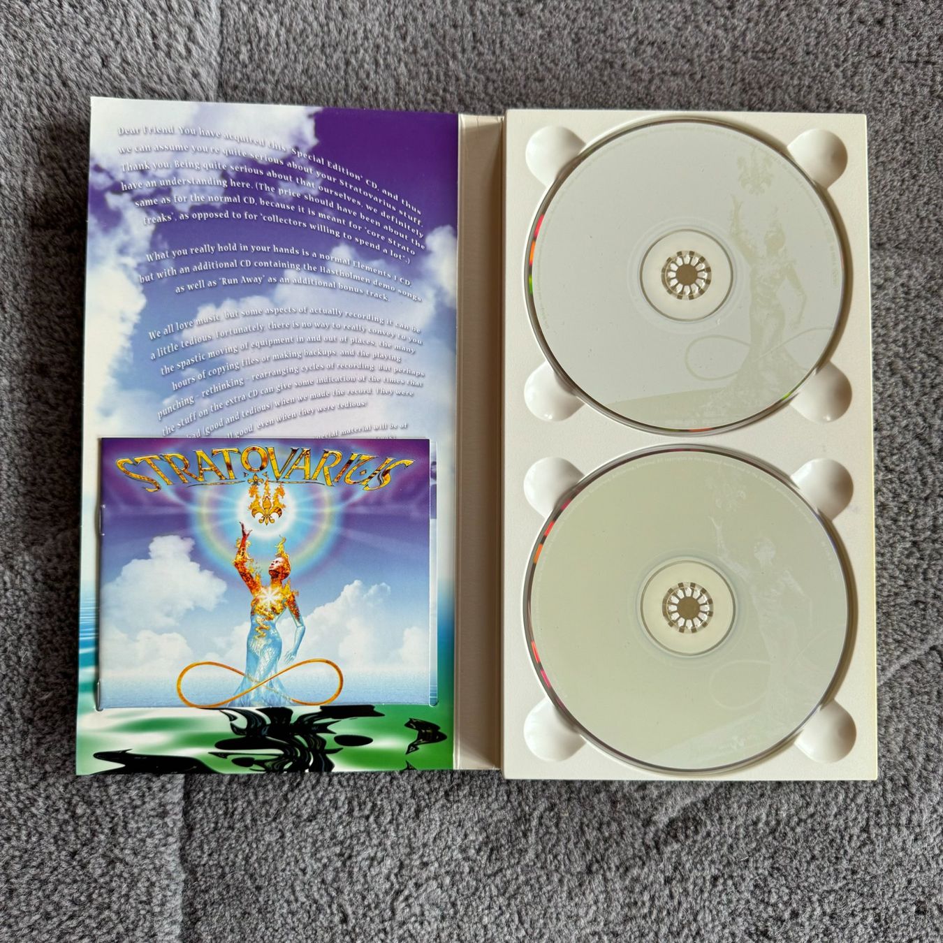 CD: Stratovarius Elements Pt.1 Digipak LTD 2CD RAR Heavy Metal – Usato da Willerzell venduto da Stoeff8l 2