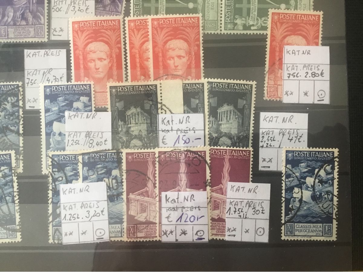 Tutti i francobolli: Lotto 19 Regno Italia – Usato da cassina d'agno venduto da Scorti1961 9