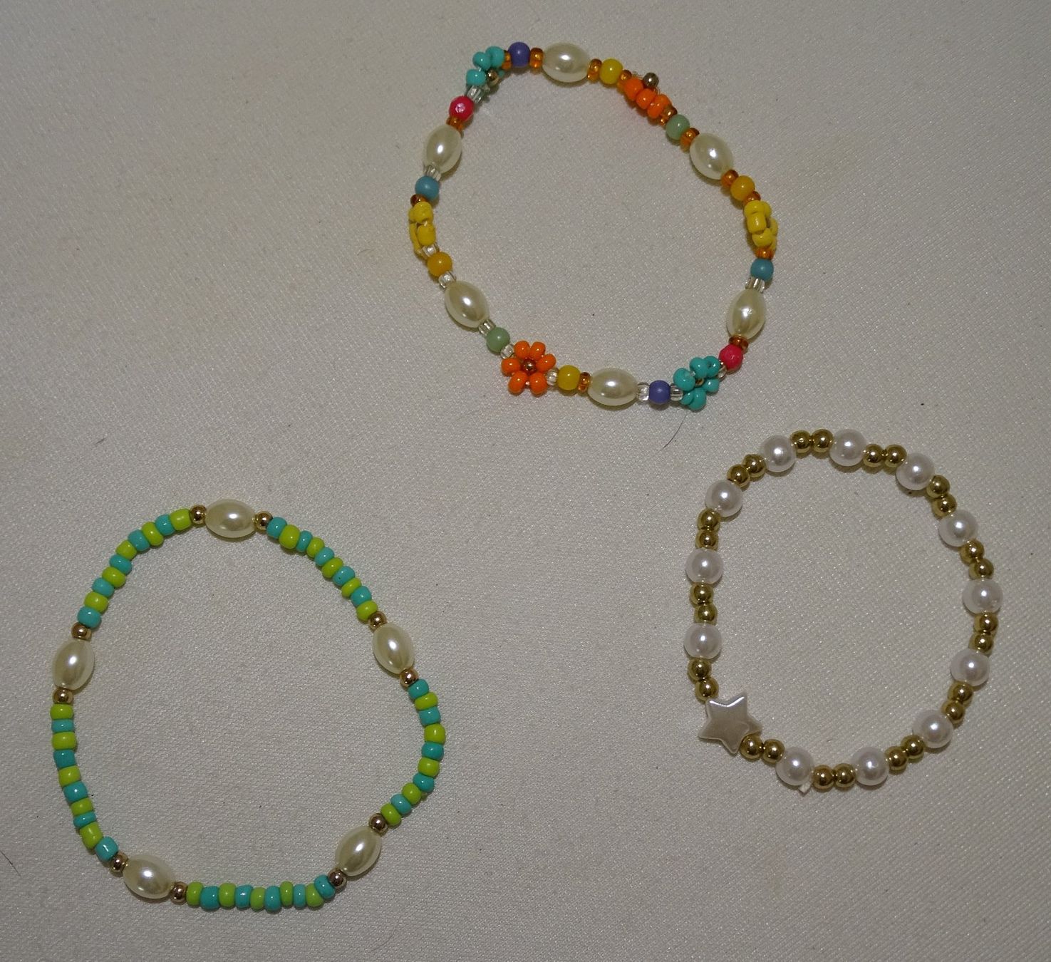 Bracciali & Braccialetti: ***TOP*** Armbänder mit Perlen ***TOP*** – Nuovo (secondo la descrizione) da Zofingen venduto da Felix459 1